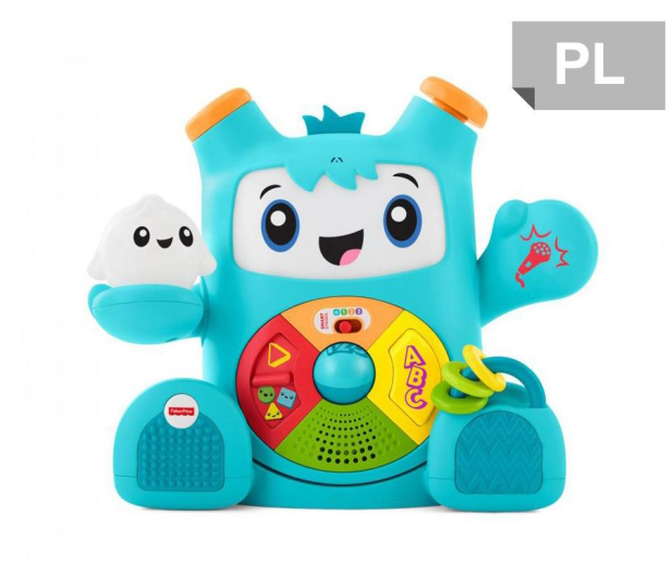 Fisher-Price Interaktywny Przyjaciel Rockit - 456145 - zdjęcie